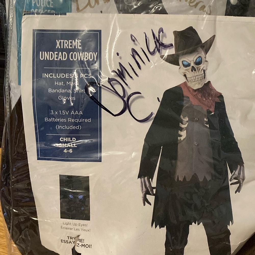 Xtreme undead cowboy costume